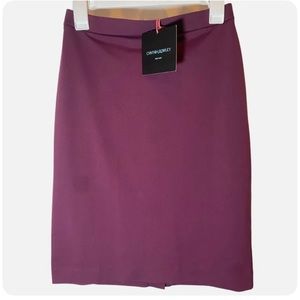 Cynthia Rowley Purple Knee Length Skirt, BRAND NEW
